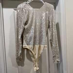 Lulus Sequence bodysuit